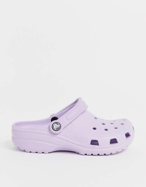 Crocs classic clogs in lilac