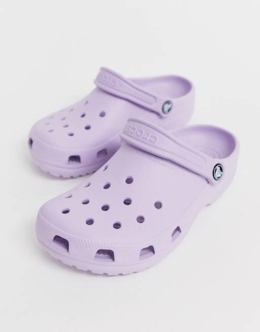 Womens lavender clearance crocs