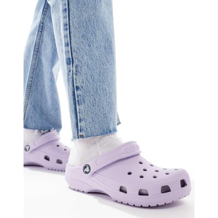 Lilac crocs online