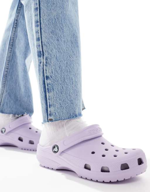 Crocs classic clogs in lilac