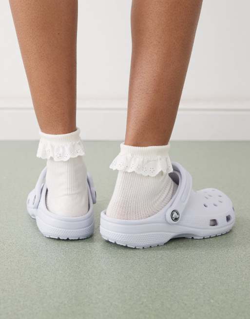 Crocs classic clogs in lilac