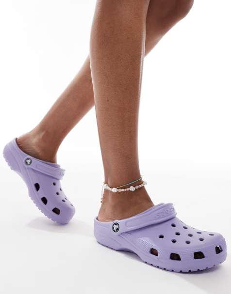 Crocs Classic clogs in mystic purple - view 1