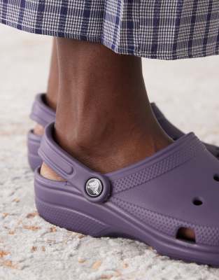 Crocs Classic Clogs In Purple