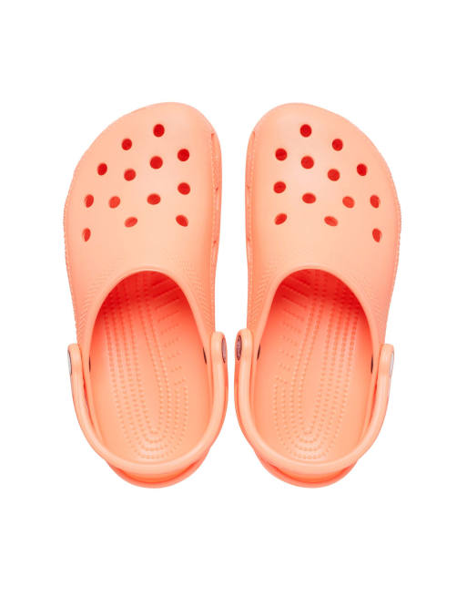 orange crocs for women