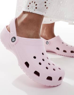 Crocs Classic Clogs In Pink