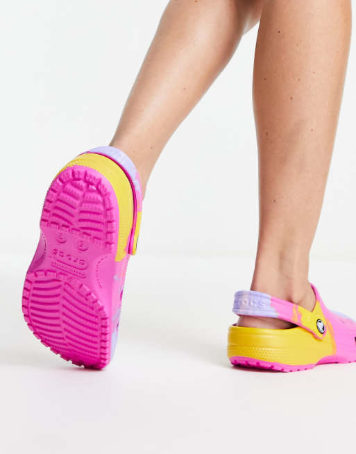 Pink ombre crocs new arrivals