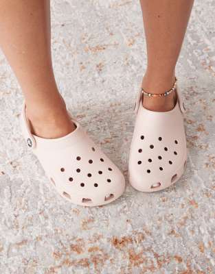 Crocs Classic Clogs In Pink