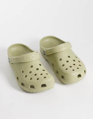 Crocs Classic Clogs In Green