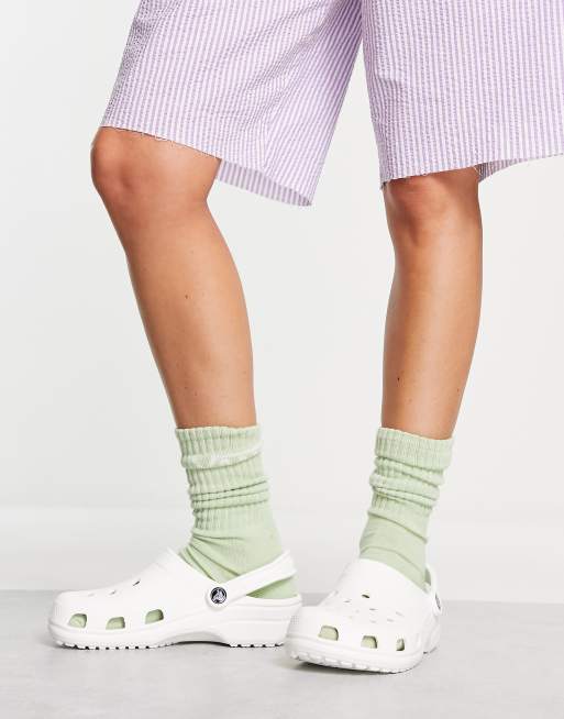 Crocs discount white clogs