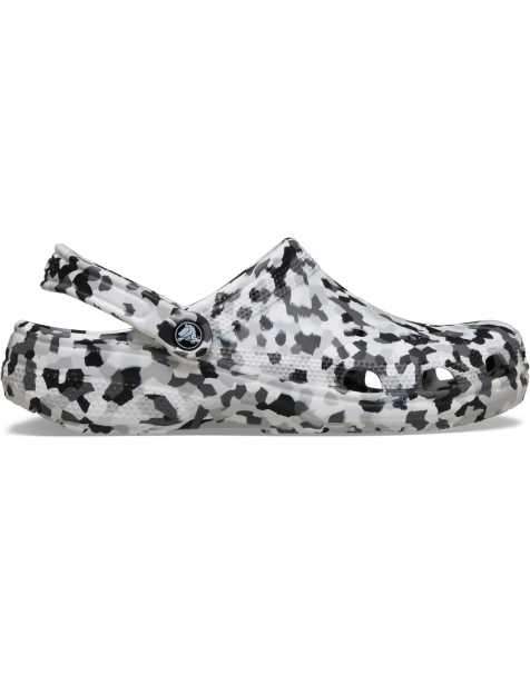 Crocs Classic confetti clog in black - view 1