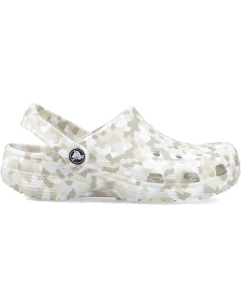 Crocs Classic confetti clog in white - view 1