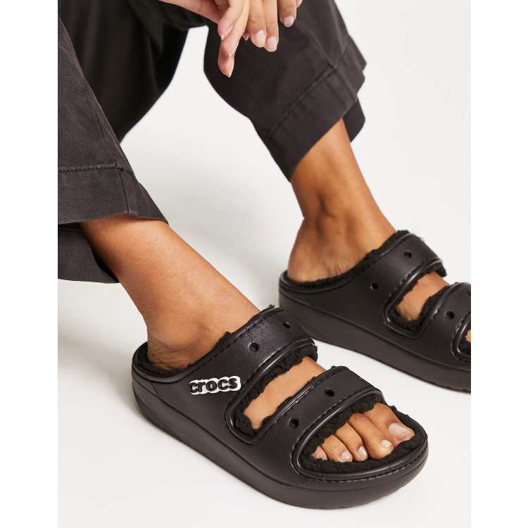 Crocs Classic cozy sandals ASOS