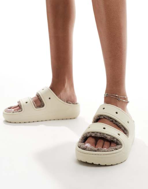Crocs - Classic Cozzzy - Sandali unisex color fungo, 4 di 4