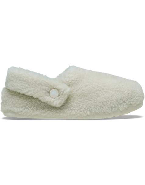 Crocs Classic cozzzy slipper in white - view 1