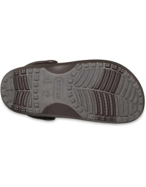 Crocs Classic crafted clog in dark brown, 3 of 4