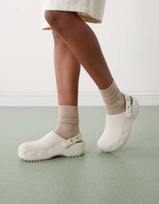 Crocs Classic Crafted Clogs In Neutral