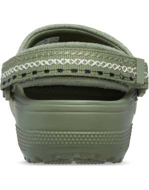 Crocs Classic crafted stitch clog in green
