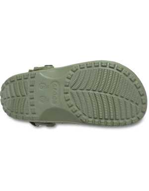 Crocs Classic crafted stitch clog in green