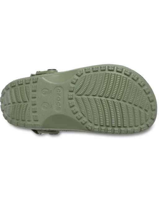Crocs Classic crafted stitch clog in green, 3 of 4