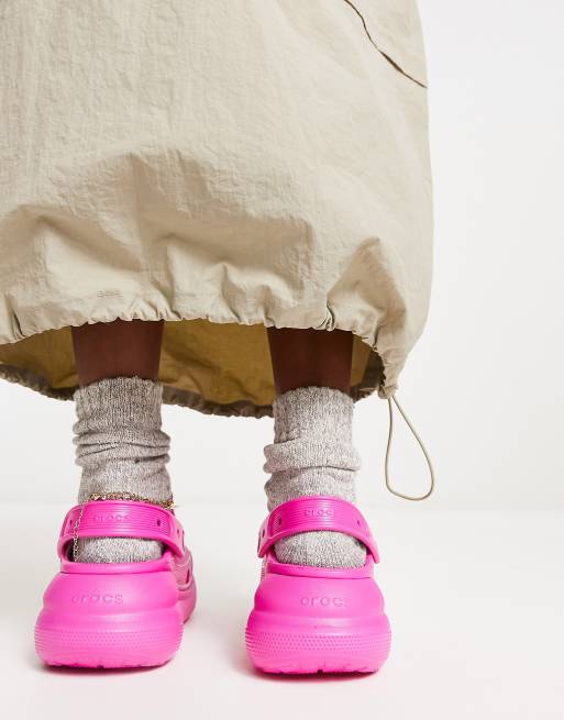 Crocs classic crush clogs in juice ASOS