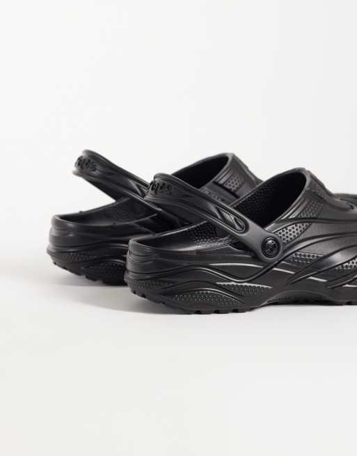 Crocs Classic Erosion zuecos negros, 4 de 4