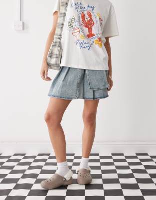 Crocs Classic Fleece Lined Clogs In Neutral