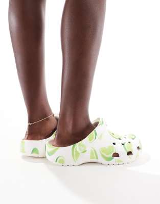 Crocs Classic Fresh Fruits Lime Print Clog-multi