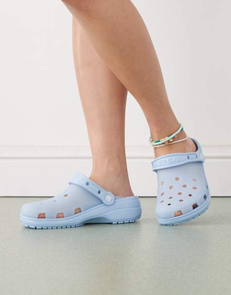 Crocs Classic frosted clog in blue - view 1