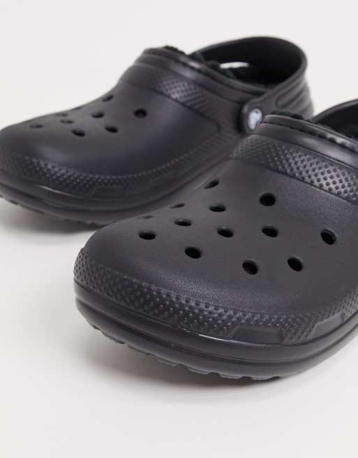 Crocs classic cheap fur lined