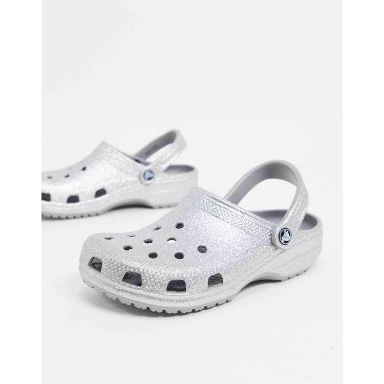 New jewels on my silver glitter crocs! : r/crocs