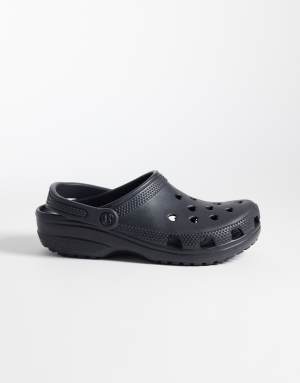 Crocs Classic Hearts Cut Out clogs in black