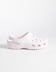 Crocs Classic Hearts Cut Out clogs in light pink