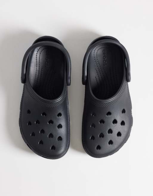 Crocs – Classic Hearts Cut Out – Svarta tofflor, 2 av 4