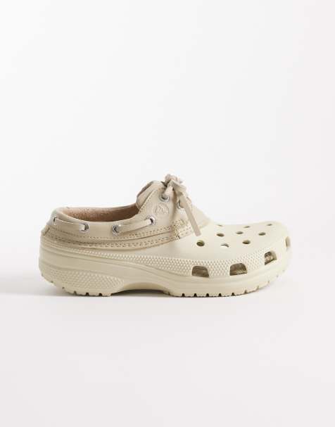 Crocs Classic Islander clogs in bone - view 1