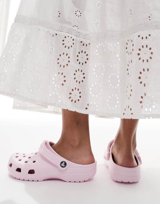 Crocs – Classic – Jasnoróżowe chodaki, 4 z 4