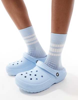 Crocs Classic lined clog in blue