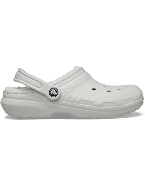 Crocs Classic lined clog in off white - view 1