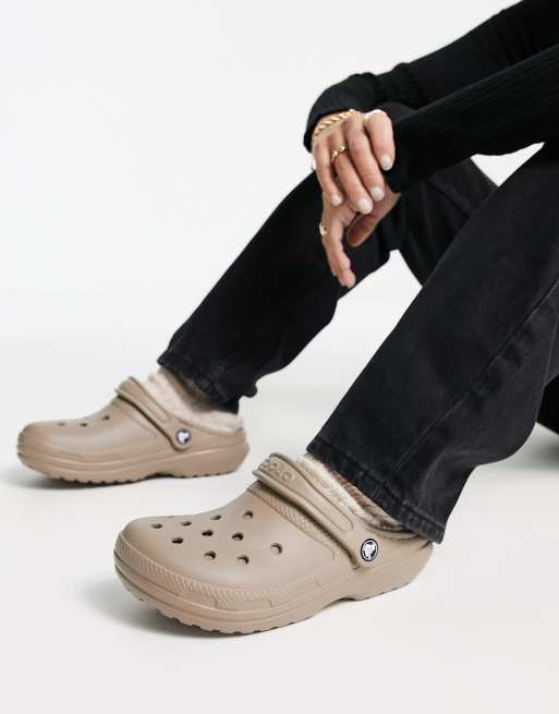 Crocs fleece store lined clogs