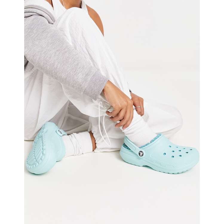 Classic lined hotsell clog crocs