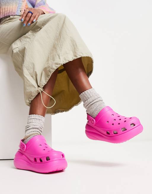 Crocs - Classic - Lyserøde clogs, 4 af 4
