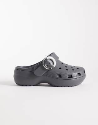  Classic Platform Buckle Clog 