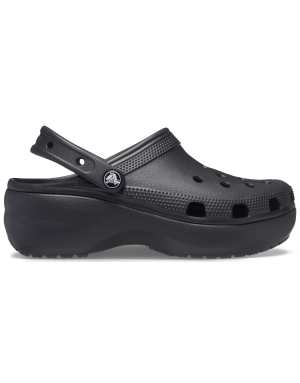 Crocs Classic platform clog in black