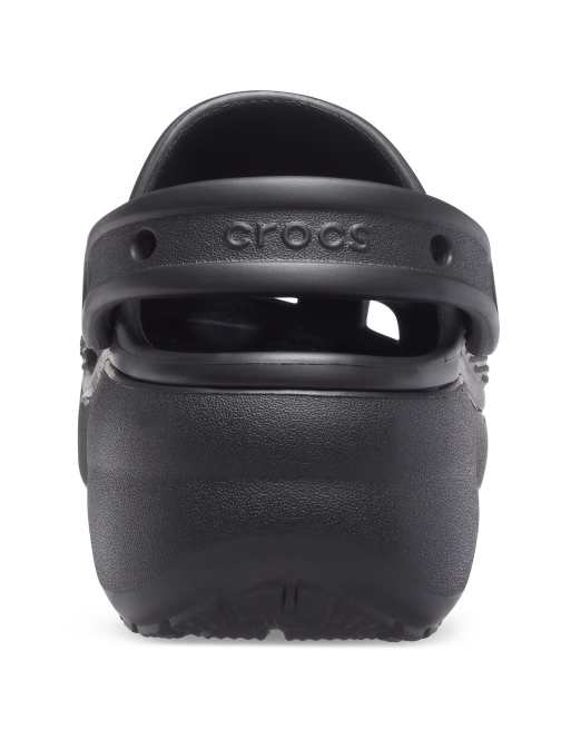 Crocs Classic platform clog in black, 2 of 4