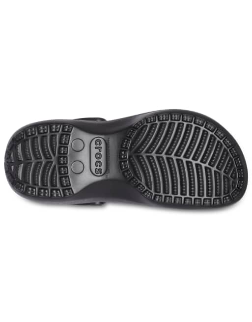 Crocs Classic platform clog in black, 3 of 4