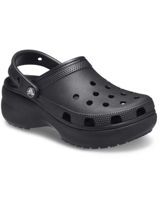 Crocs Classic platform clog in black, 4 of 4