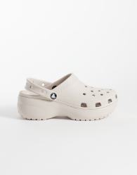 Crocs Classic Platform clogs in light brown