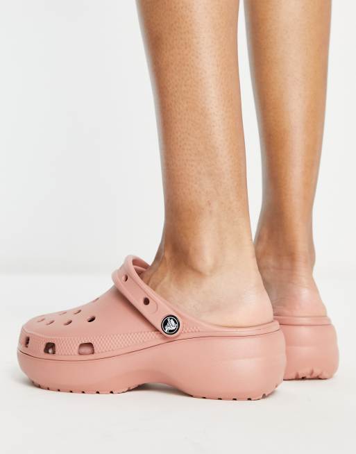 Blush clogs hot sale