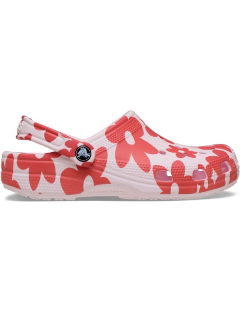 Crocs Classic pop petals clog in multicoloured - view 1