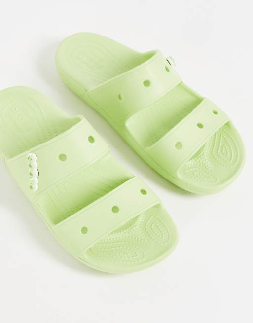 Sandals CROCS Green size 9 US in Rubber - 36754076