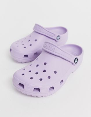 lilac crocs